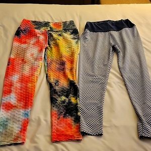 2 pair Yoga/workout pants